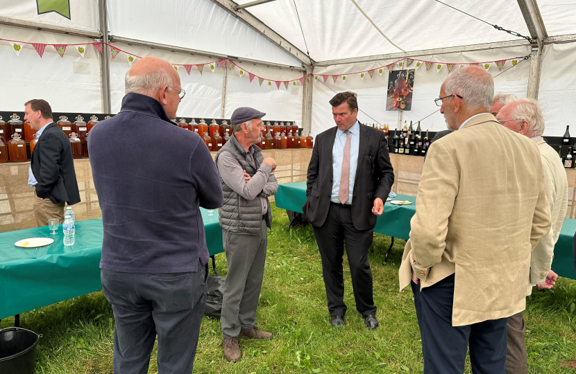 JH meeting local cider makers