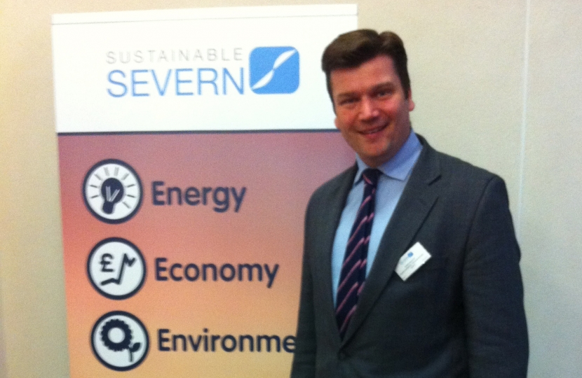 James Heappey at the Sustainable Severn Conference