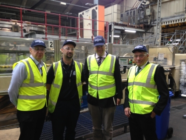 James Heappey Visits Shepton Mallet Cider Mill